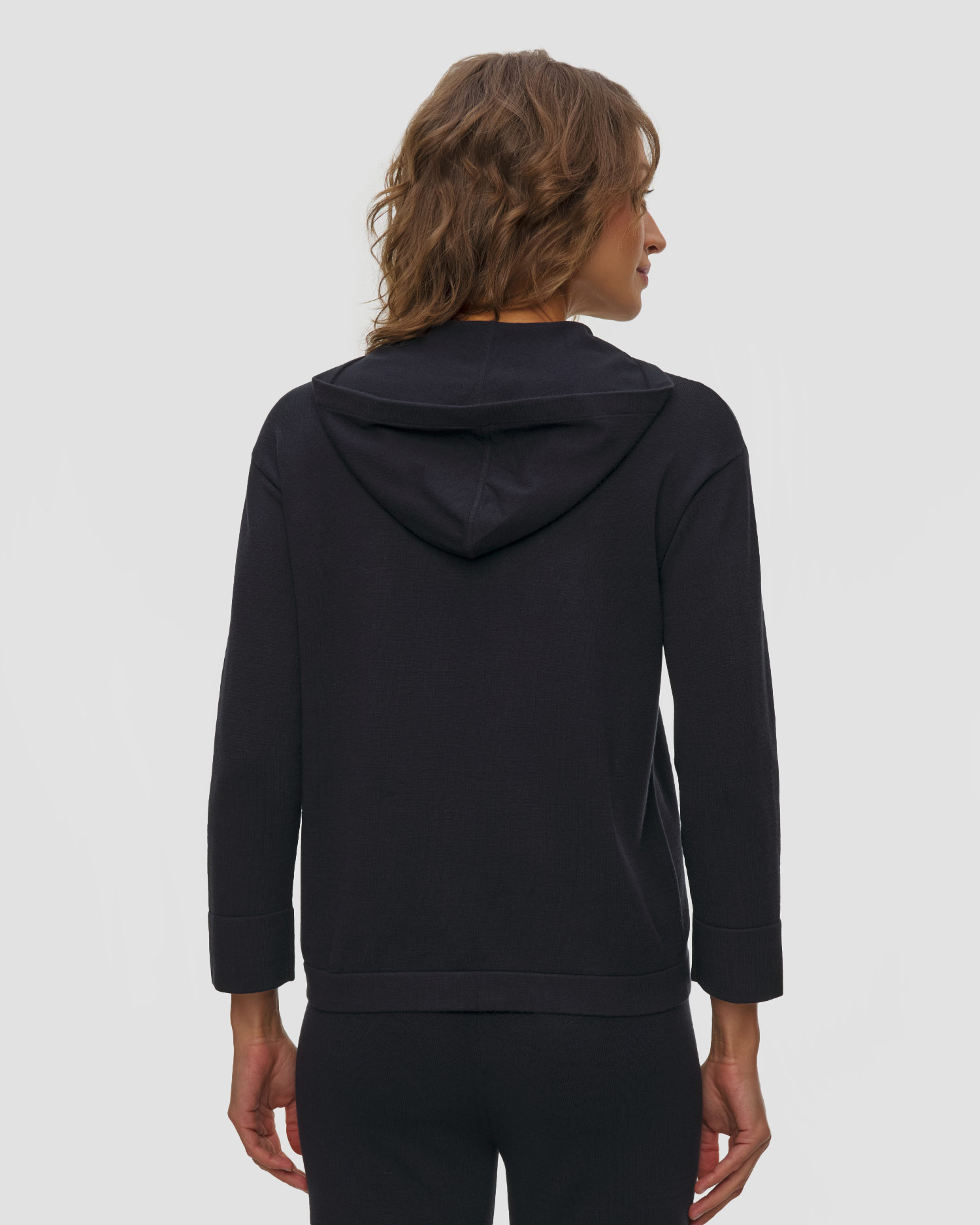 Černá dámská mikina MM by Max Mara Mmlaloa