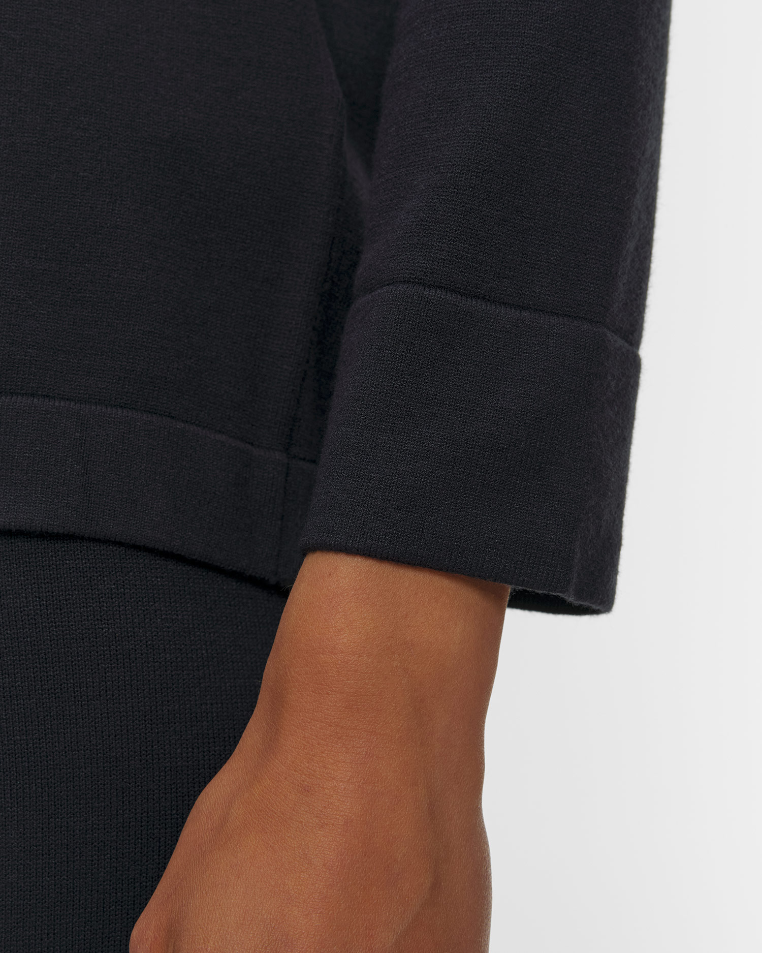 Černá dámská mikina MM by Max Mara Mmlaloa