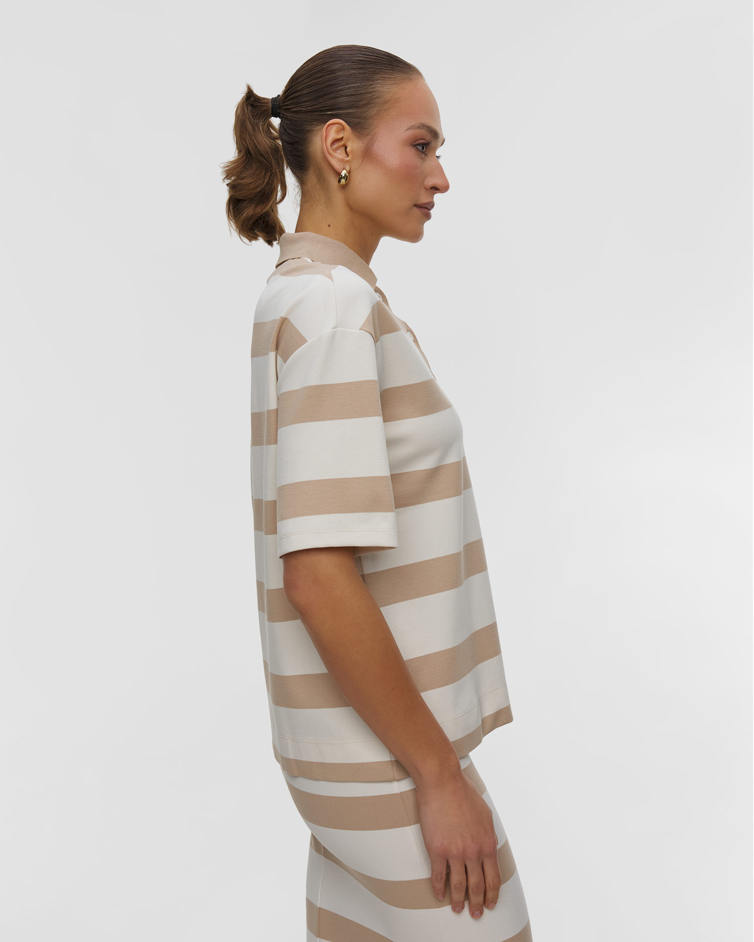Women's viscose polo shirt Max Mara Mmlabetaia