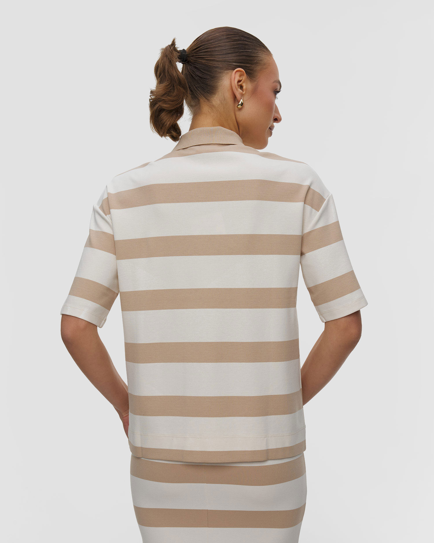 Women's viscose polo shirt Max Mara Mmlabetaia
