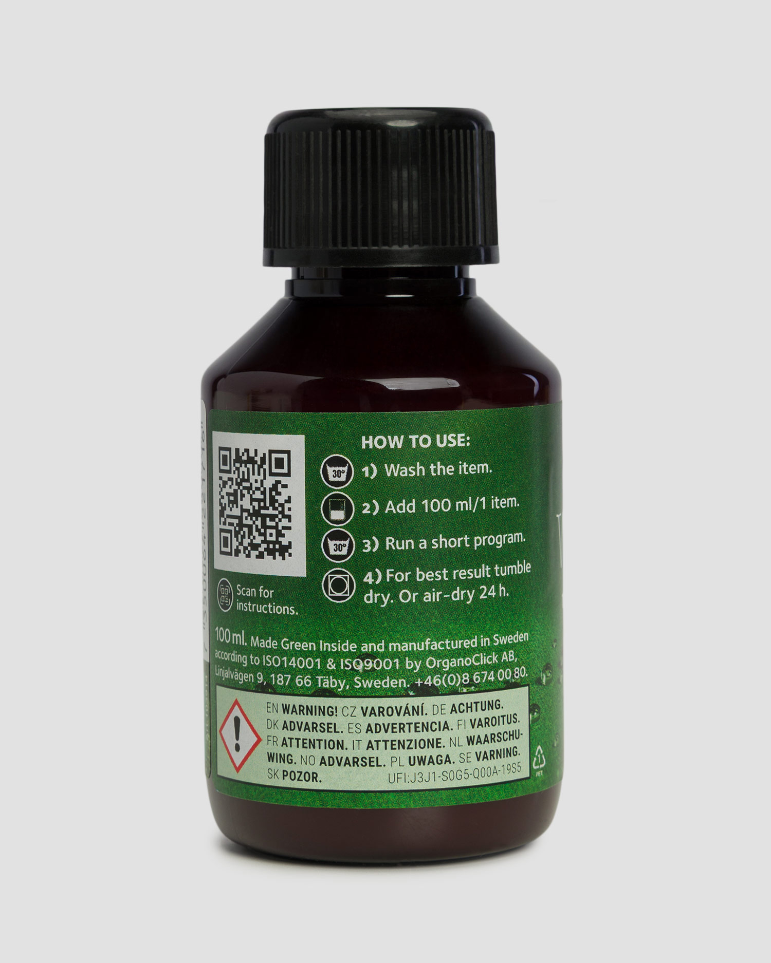 Impermeabilizzante liquido per lavaggio OrganoTex Wash-In Impregnat 100ml