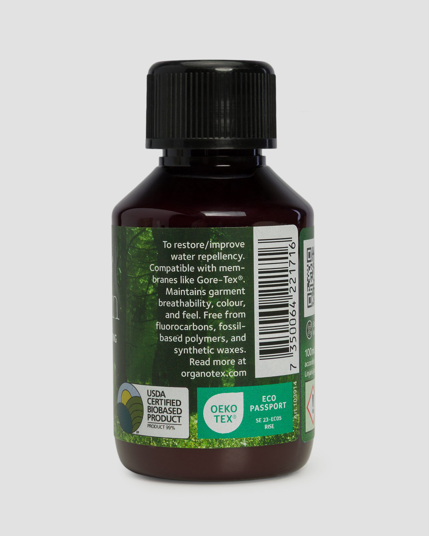 Impermeabilizzante liquido per lavaggio OrganoTex Wash-In Impregnat 100ml