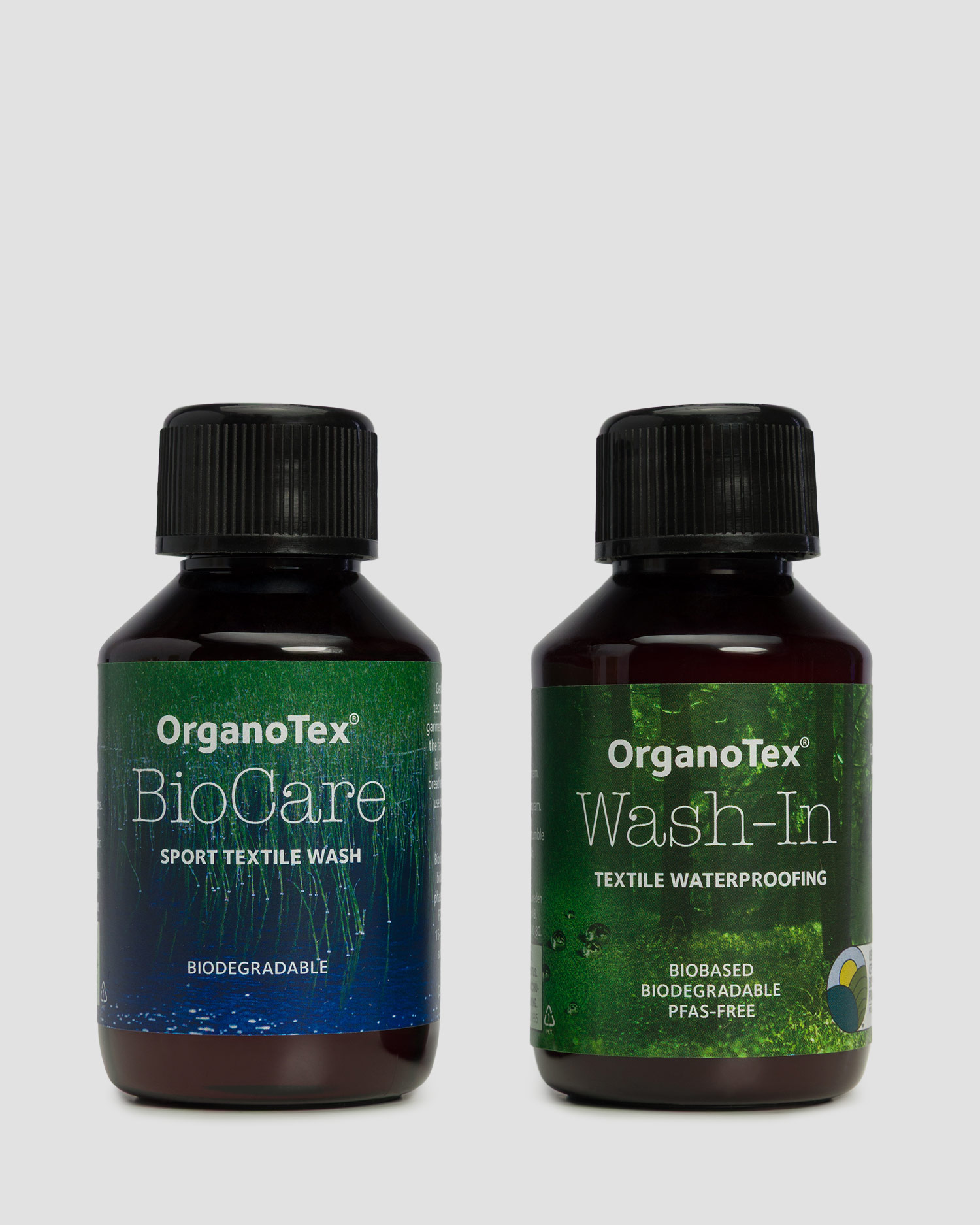 Set per lavaggio e impermeabilizzazione per abbigliamento OrganoTex Garment Care Kit 100+100ml