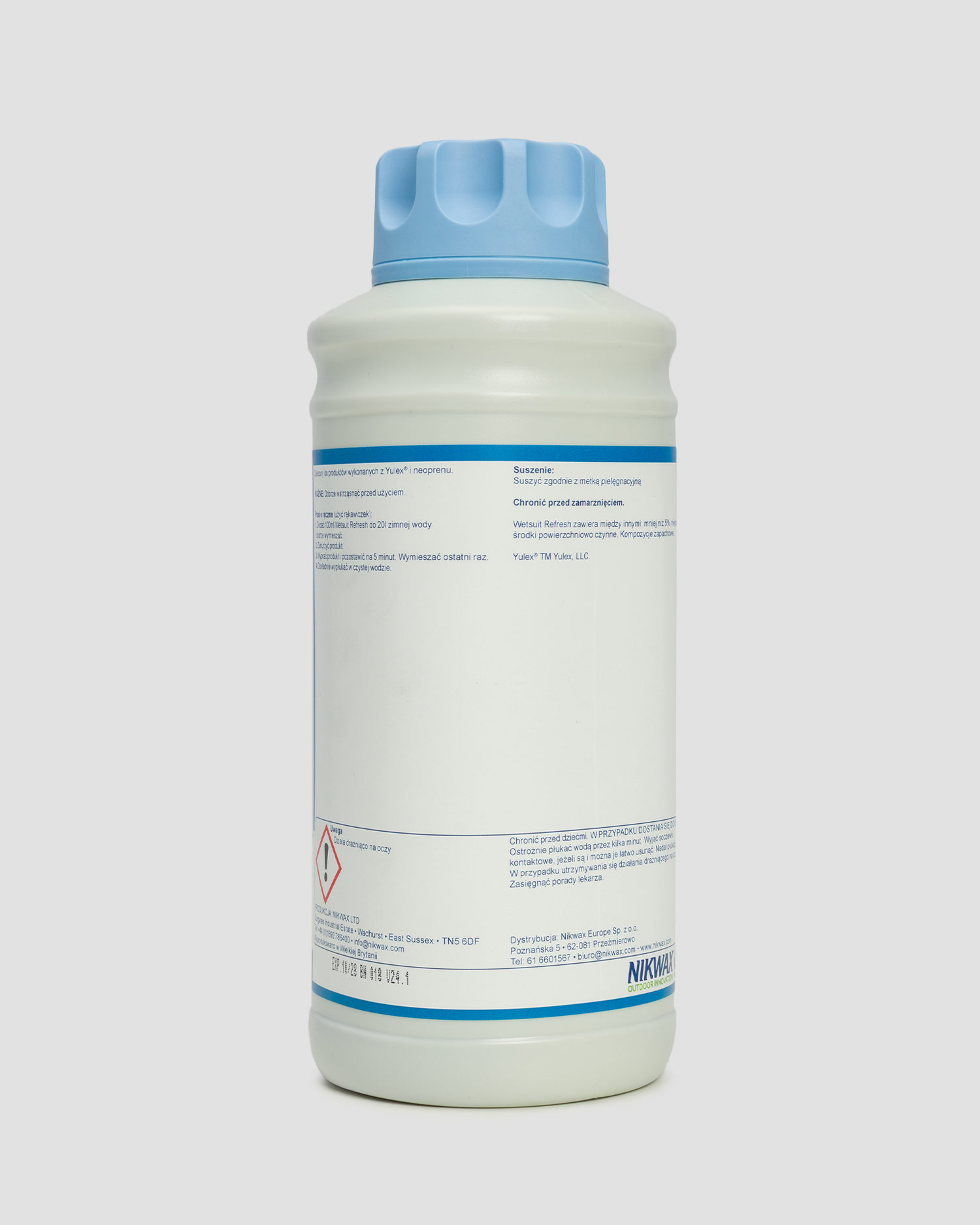 Čistiaci prostriedok na neoprénové oblečenie a doplnky Nikwax Wetsuit Refresh 1l