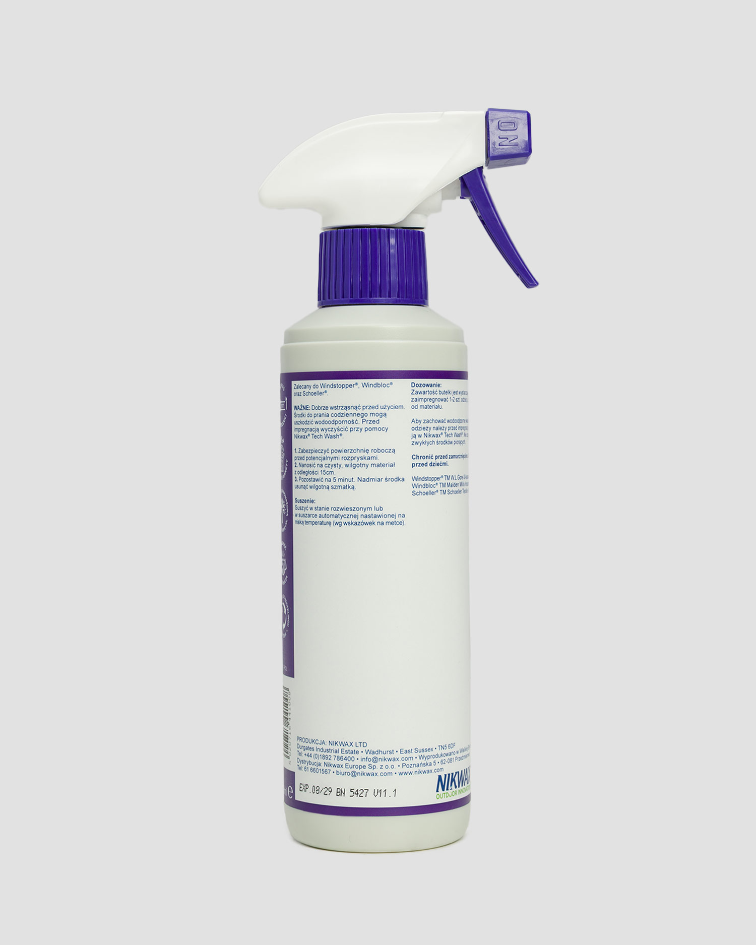 Impregnačný prostriedok na softshell Nikwax SoftShell Proof Spray-On 300ml
