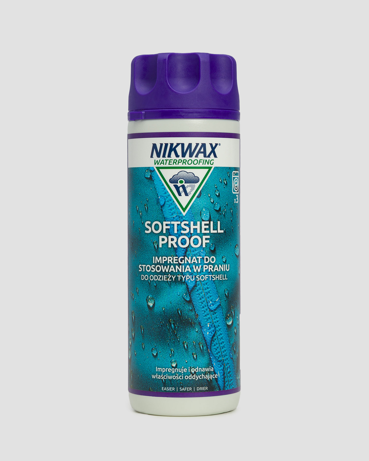 Impregnačný prostriedok na softshell Nikwax SoftShell Proof Wash-In 300ml