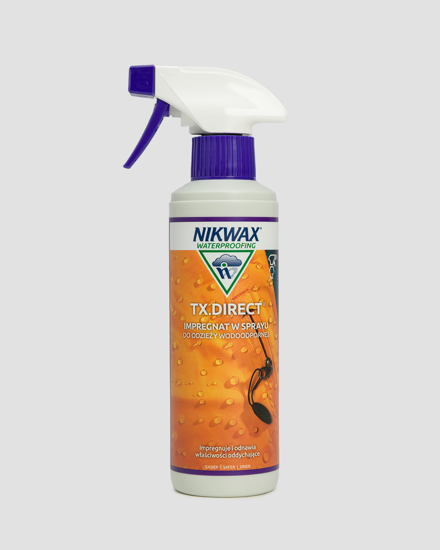Impregnačný prostriedok na vodovzdorné odevy Nikwax TX.Direct Spray-On 300ml