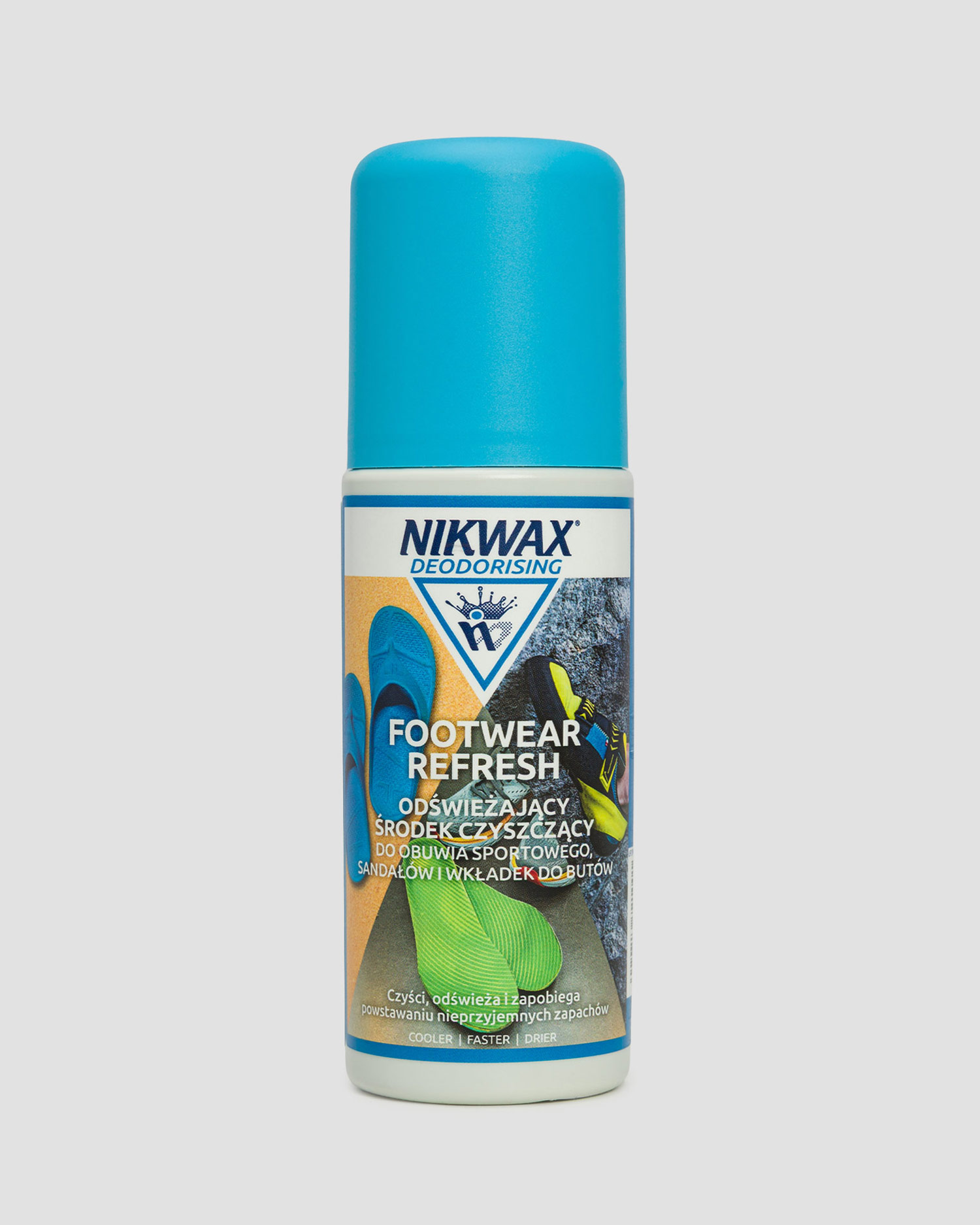 Čistiaci prostriedok na športovú obuv Nikwax Footwear Refresh 125ml