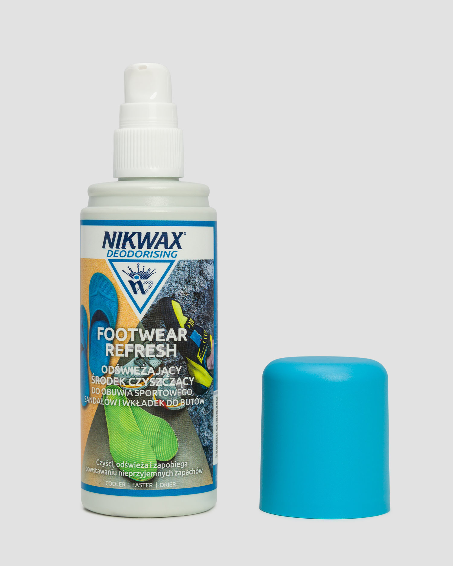 Čistiaci prostriedok na športovú obuv Nikwax Footwear Refresh 125ml