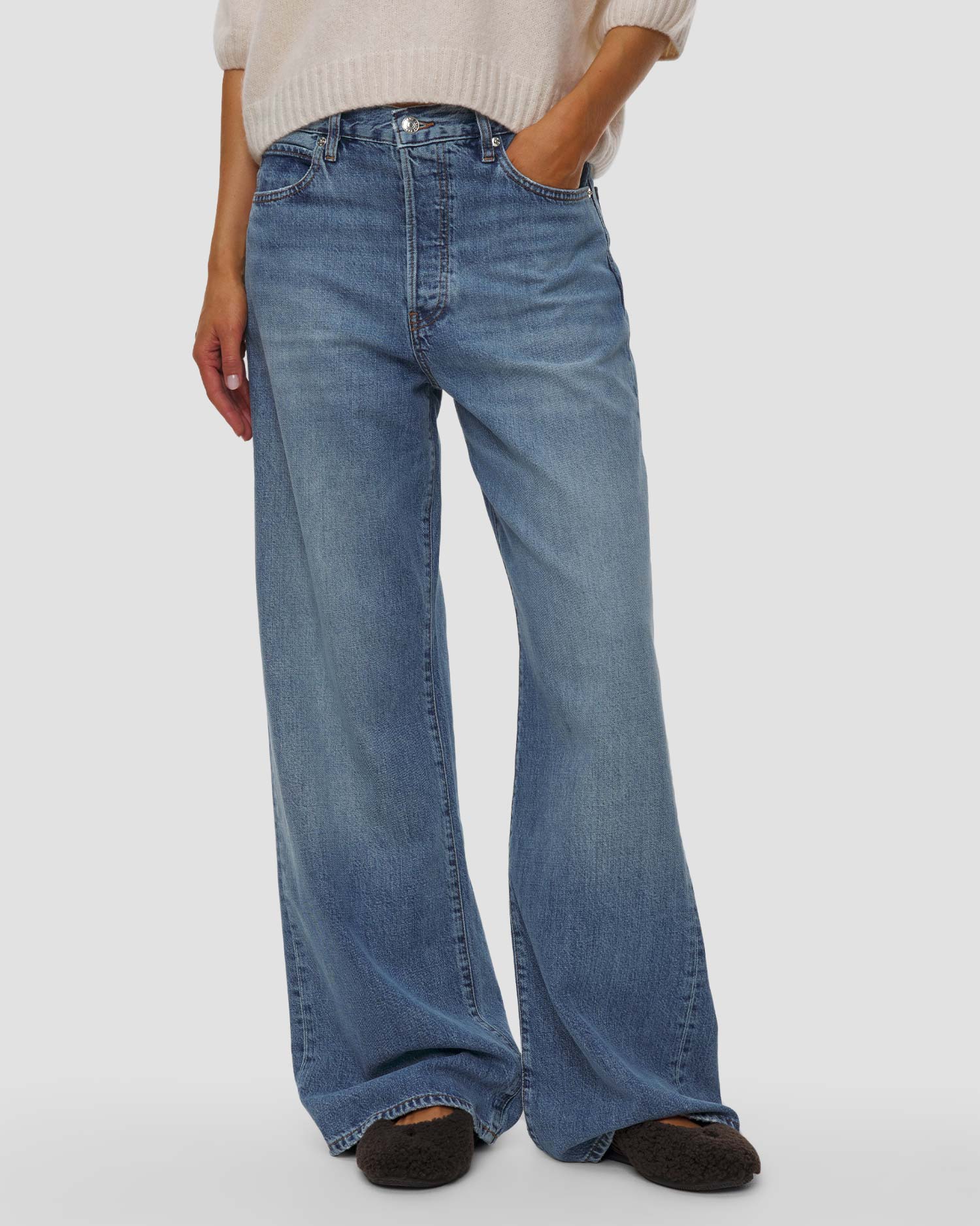 Jeans da donna The Off Duty Loose Frame