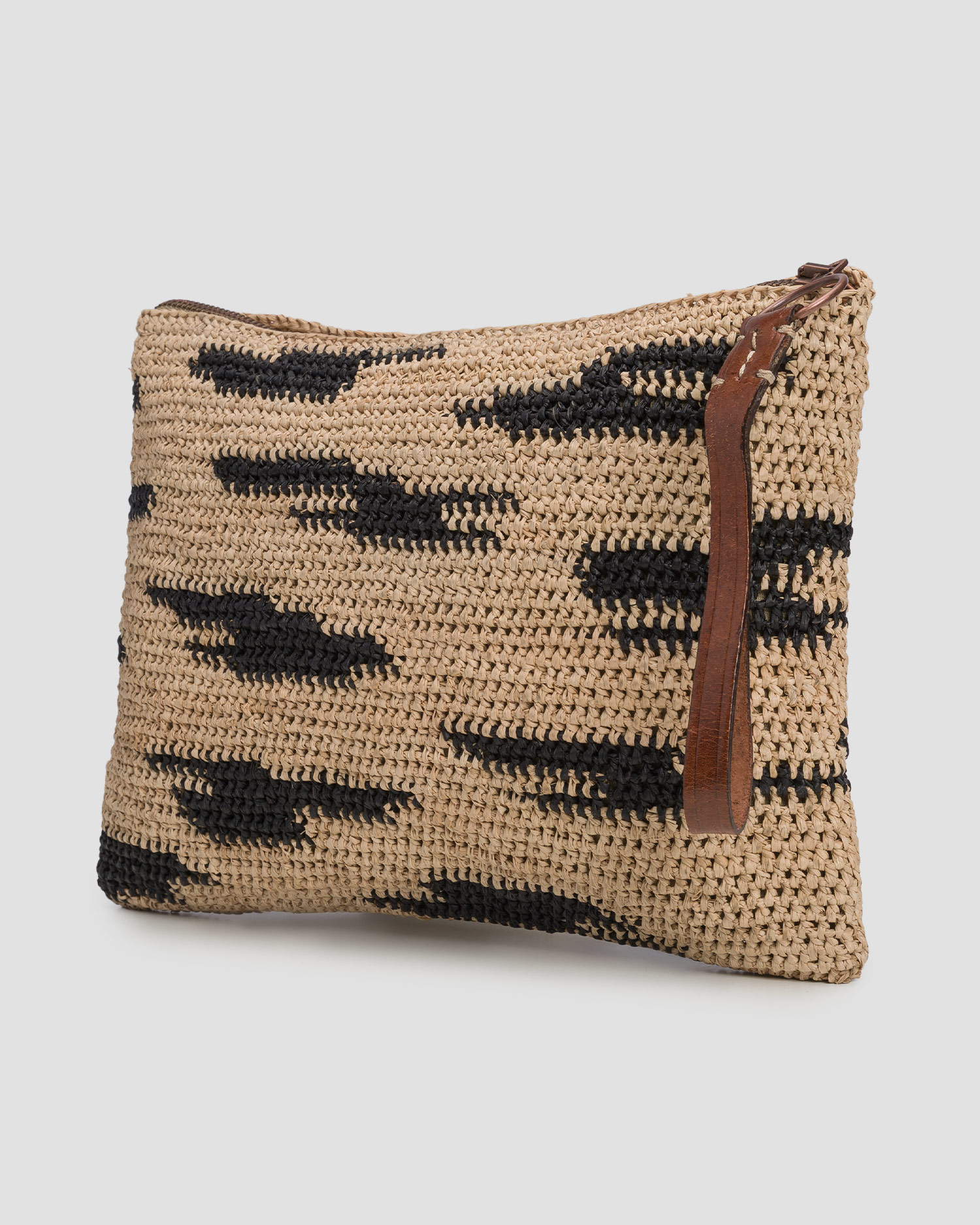 Ibeliv Ampy Handgewebte Clutch-Tasche