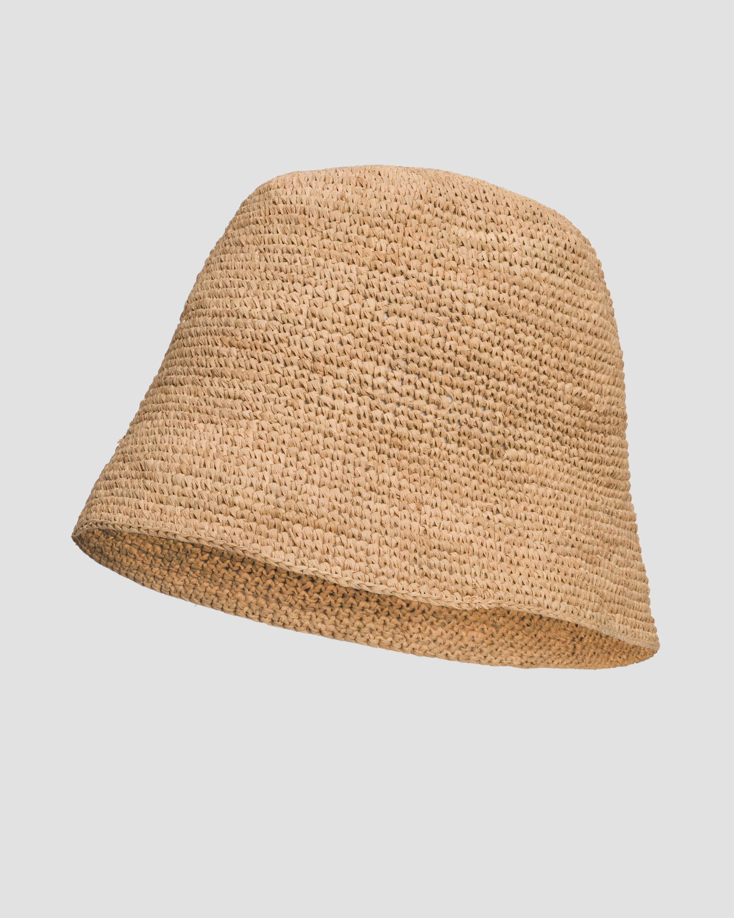 Ibeliv Andao Handgewebter Fischerhut, Farbe/Muster: Beżowy