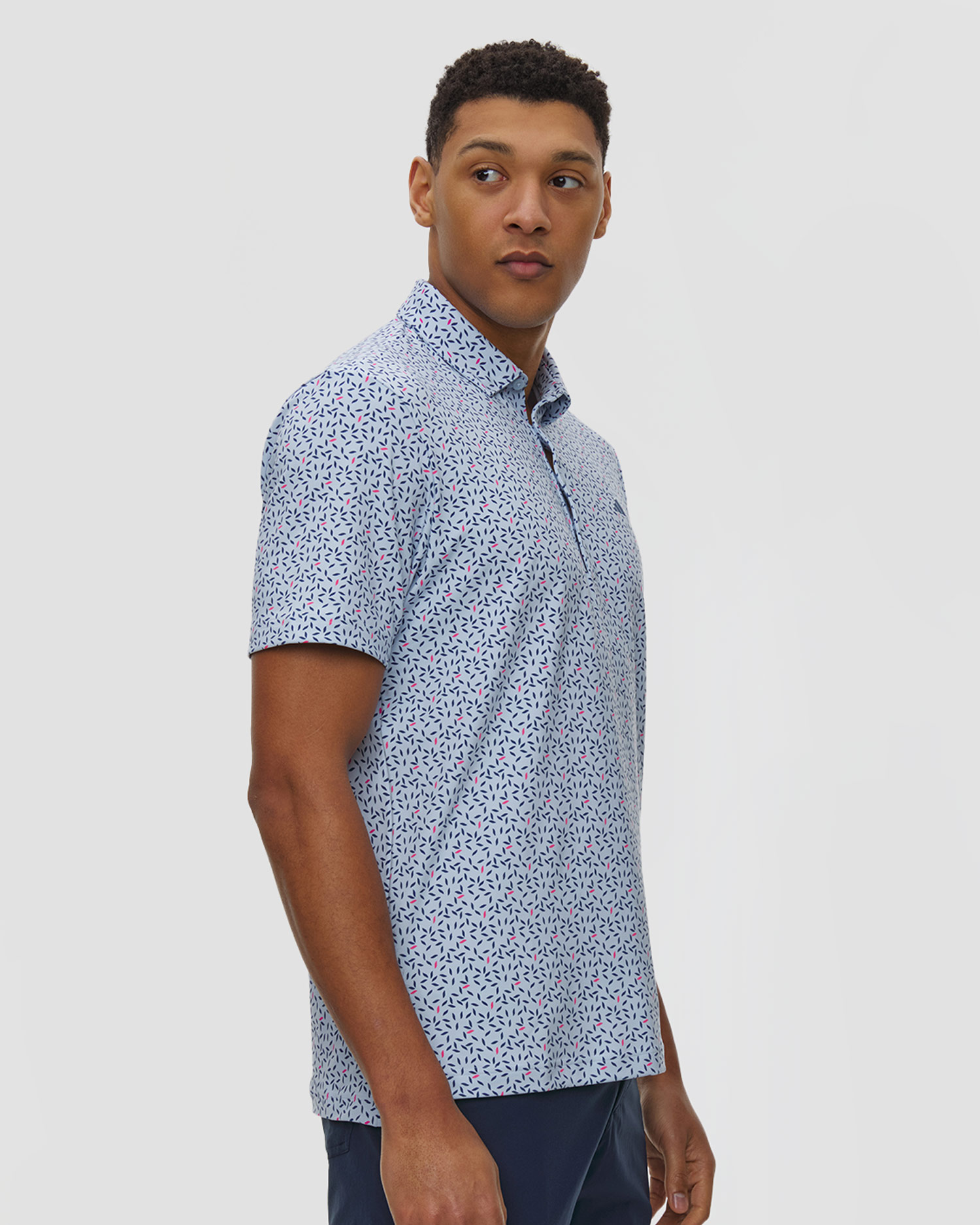 Polo pour hommes Adidas Golf Ultimate365+ Soft Print Polo Shirt