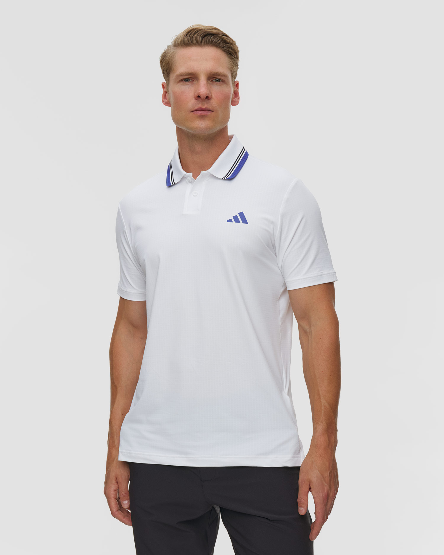 Pánská bílá polokošile Adidas Golf Ultimate365 Tour Climacool+