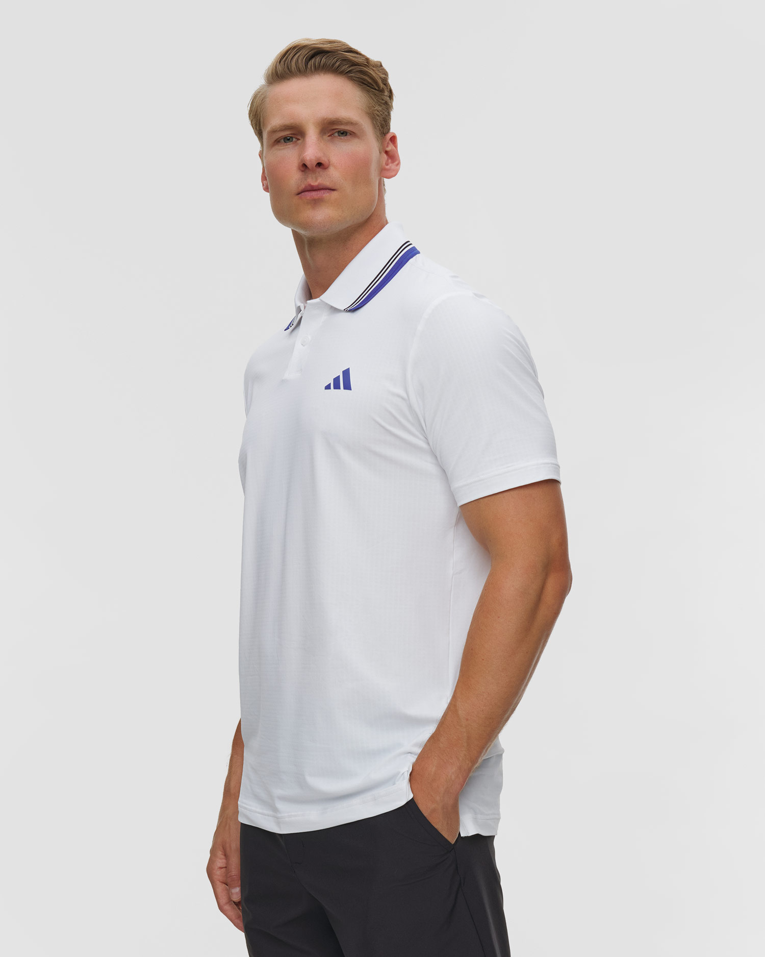 Pánská bílá polokošile Adidas Golf Ultimate365 Tour Climacool+