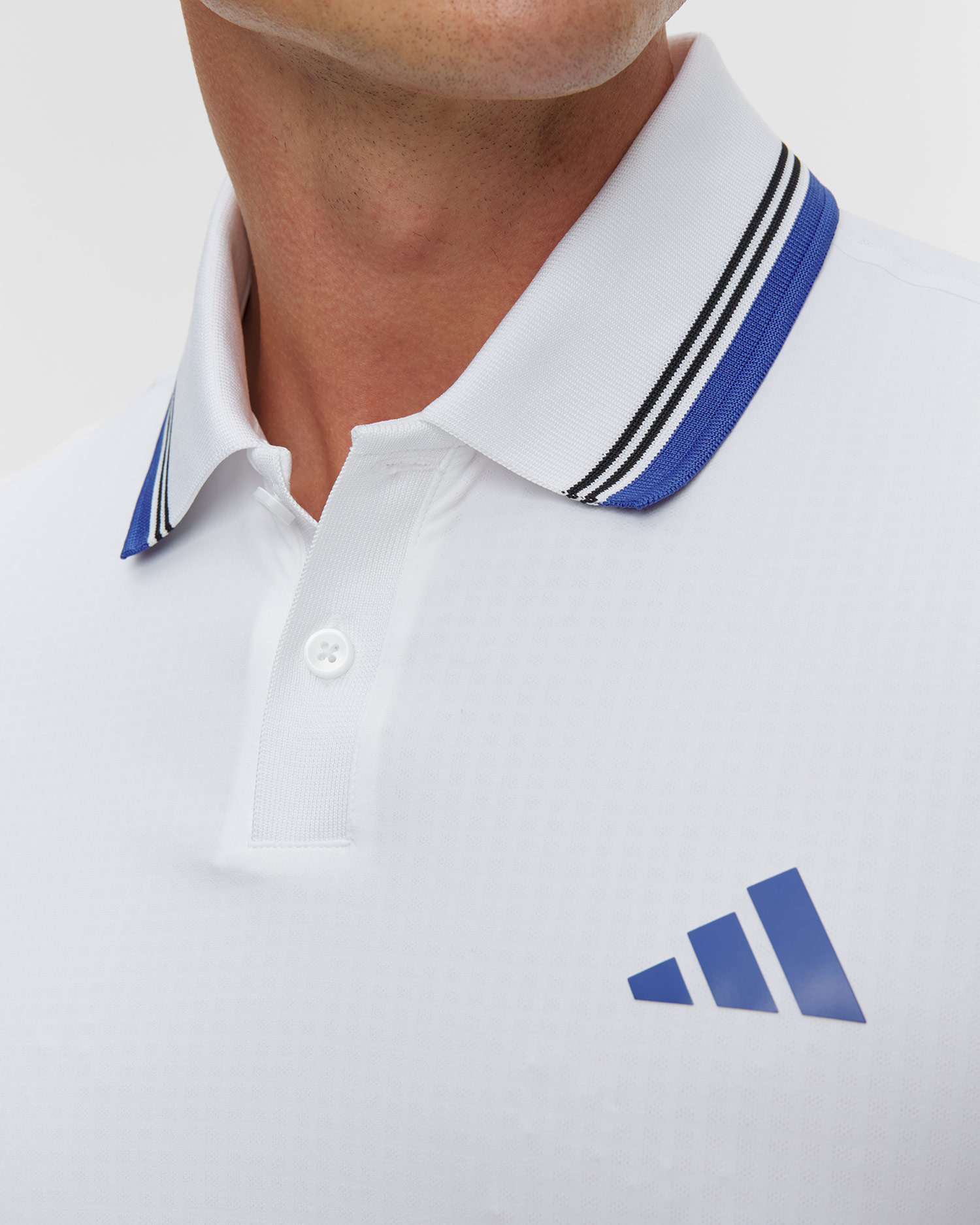 Pánská bílá polokošile Adidas Golf Ultimate365 Tour Climacool+