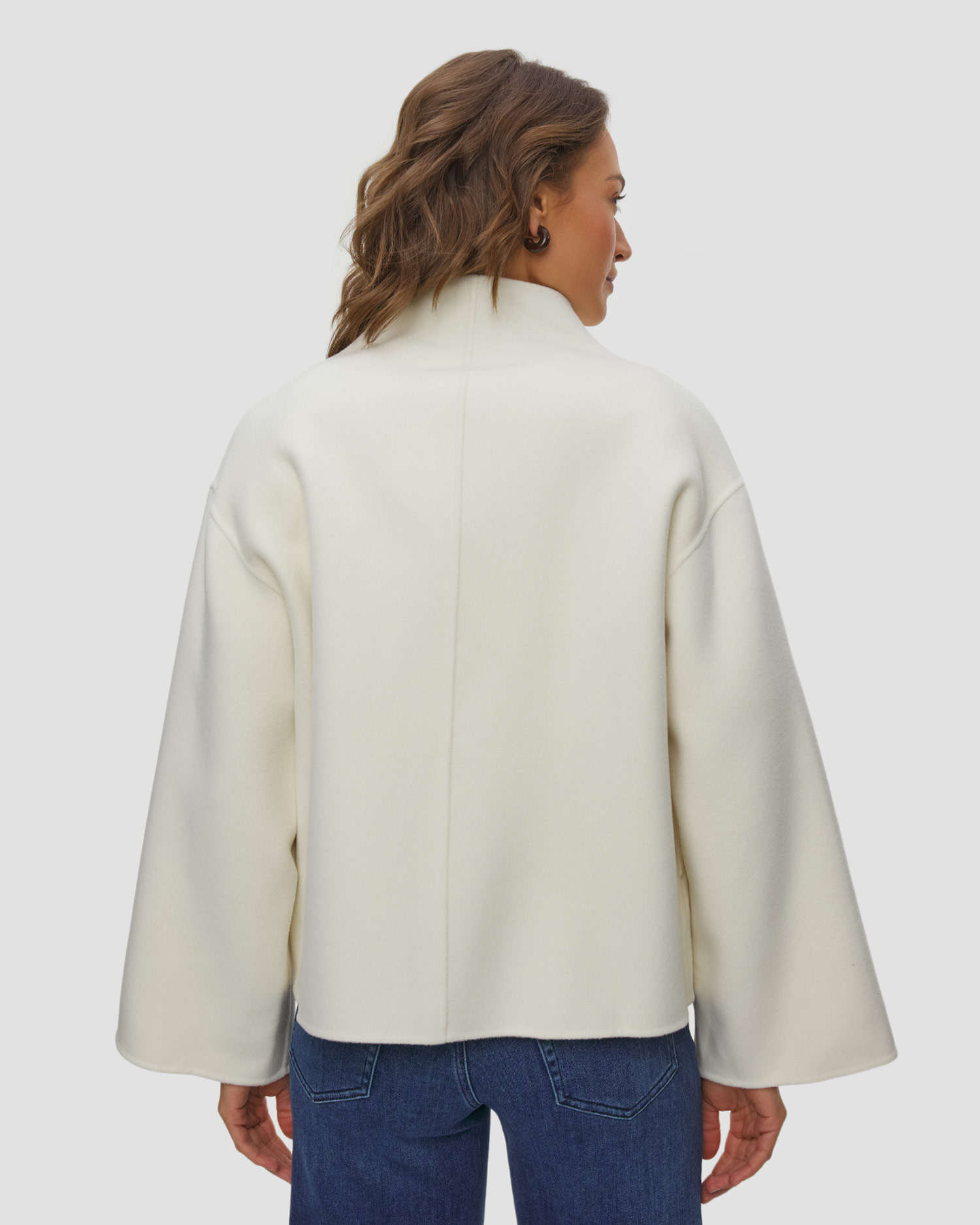 Soft Goat Short Jacket kurze Wolljacke für Damen