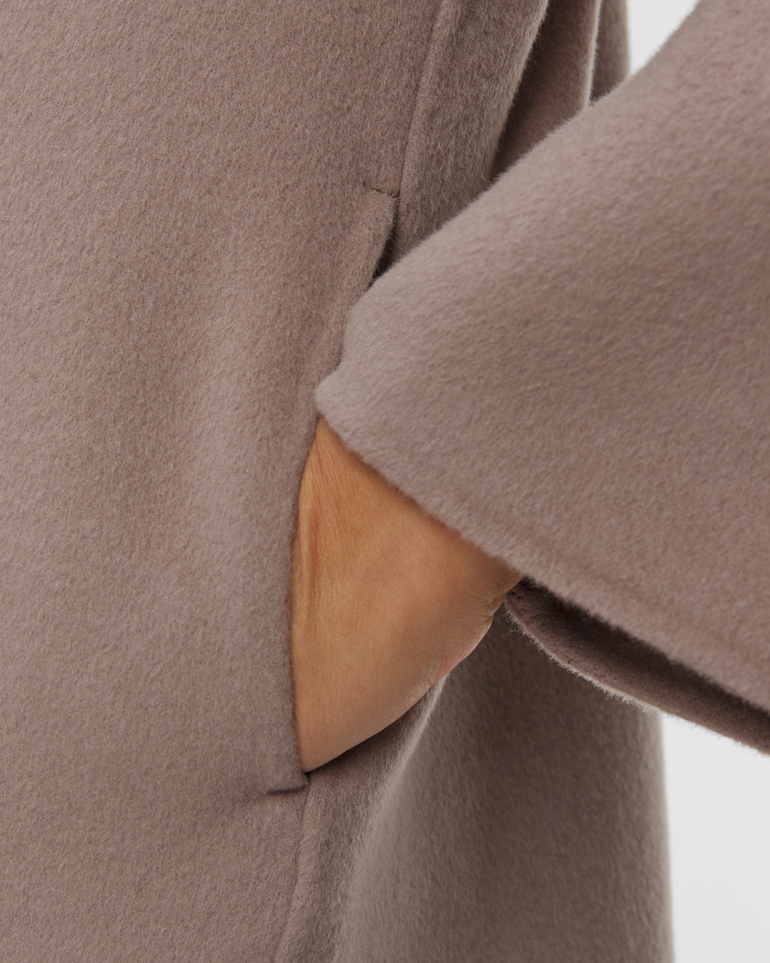 Soft Goat Short Jacket Kurze Wolljacke für Damen