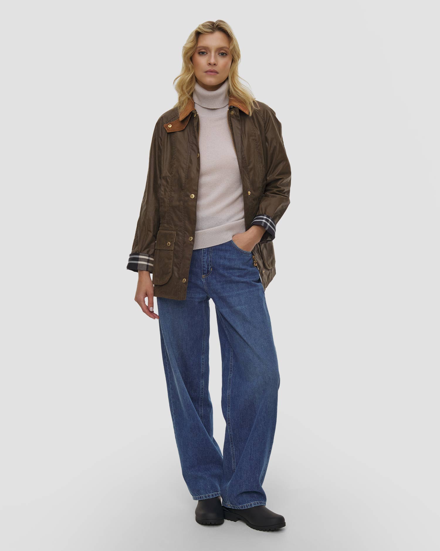 Barbour Icons Beadnell Wax Jacket Gewachste Damenjacke