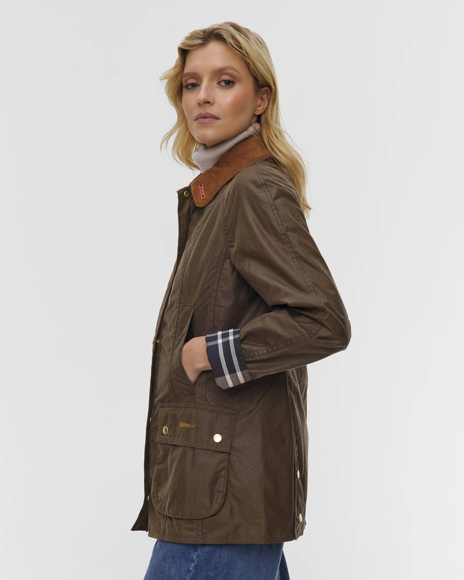 Barbour Icons Beadnell Wax Jacket Gewachste Damenjacke