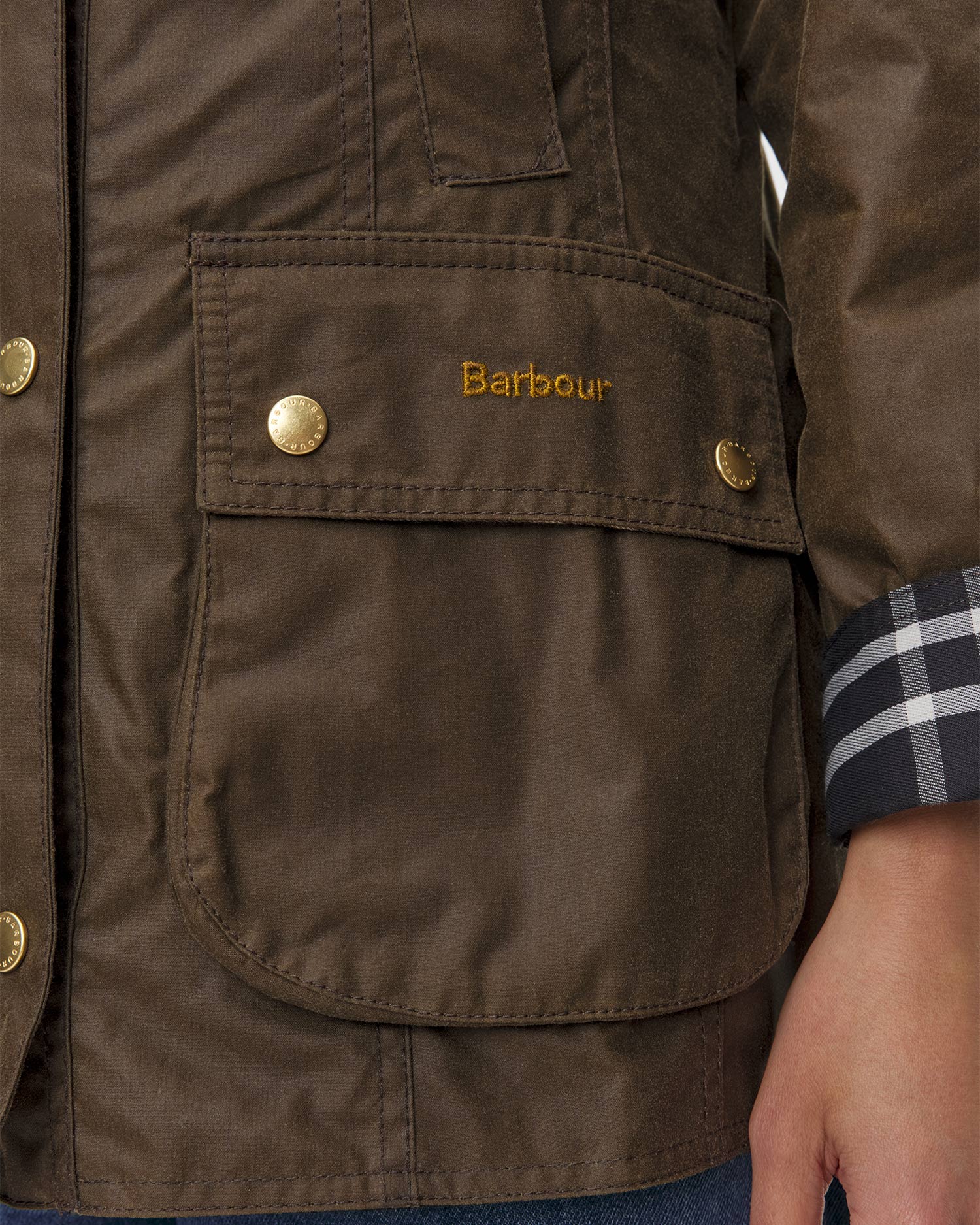 Barbour Icons Beadnell Wax Jacket Gewachste Damenjacke