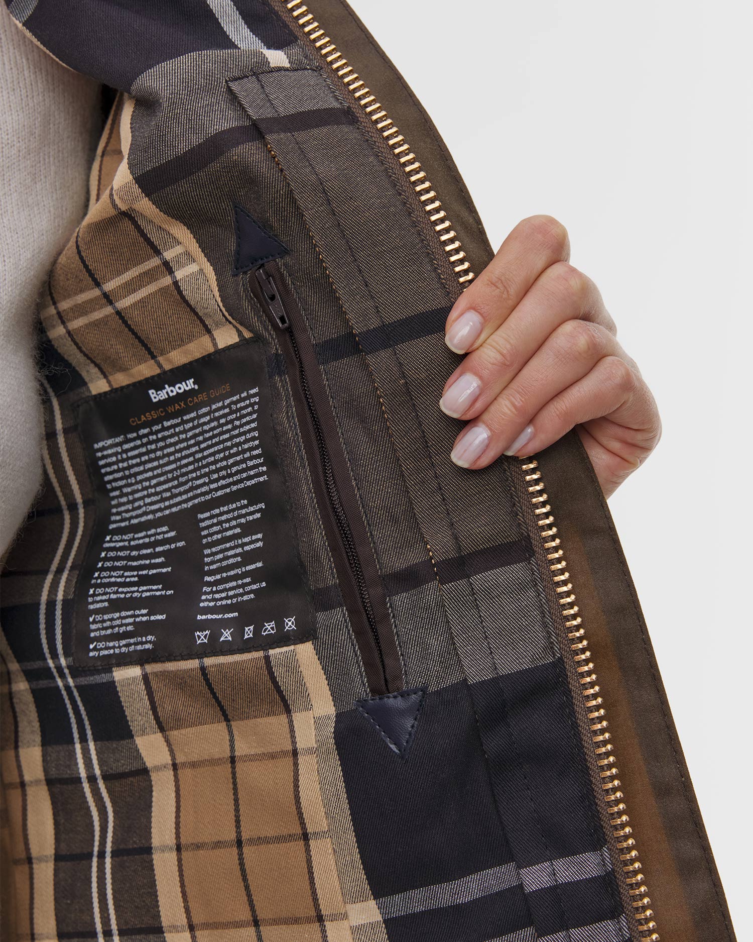 Barbour Icons Beadnell Wax Jacket Gewachste Damenjacke