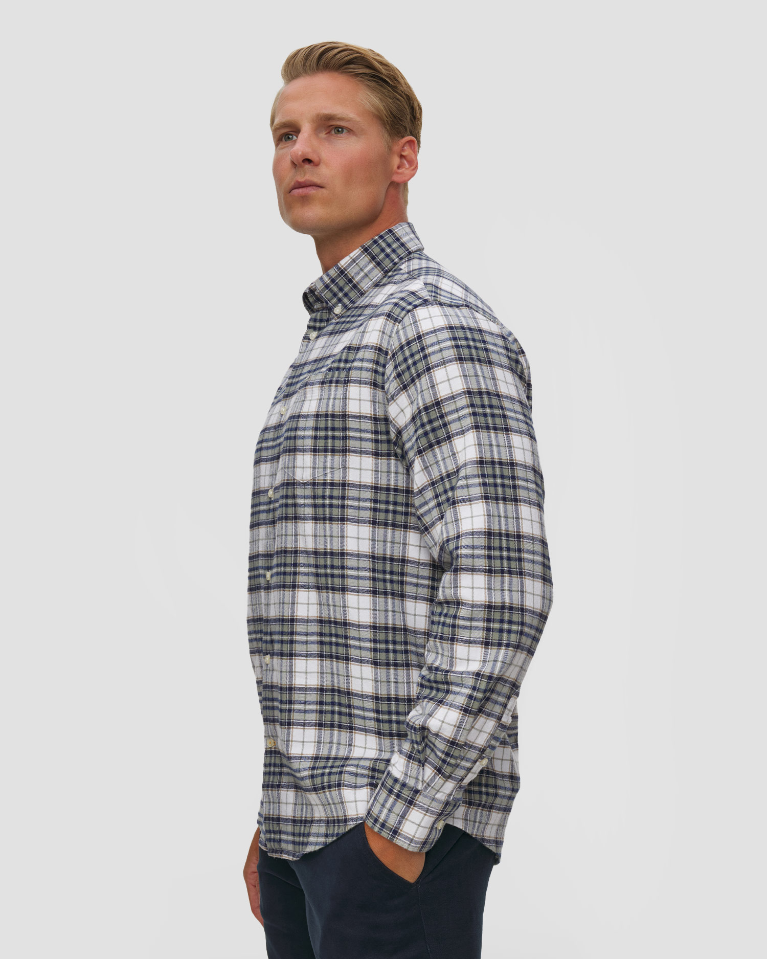 Barbour Telfield Checked Shirt Herrenhemd