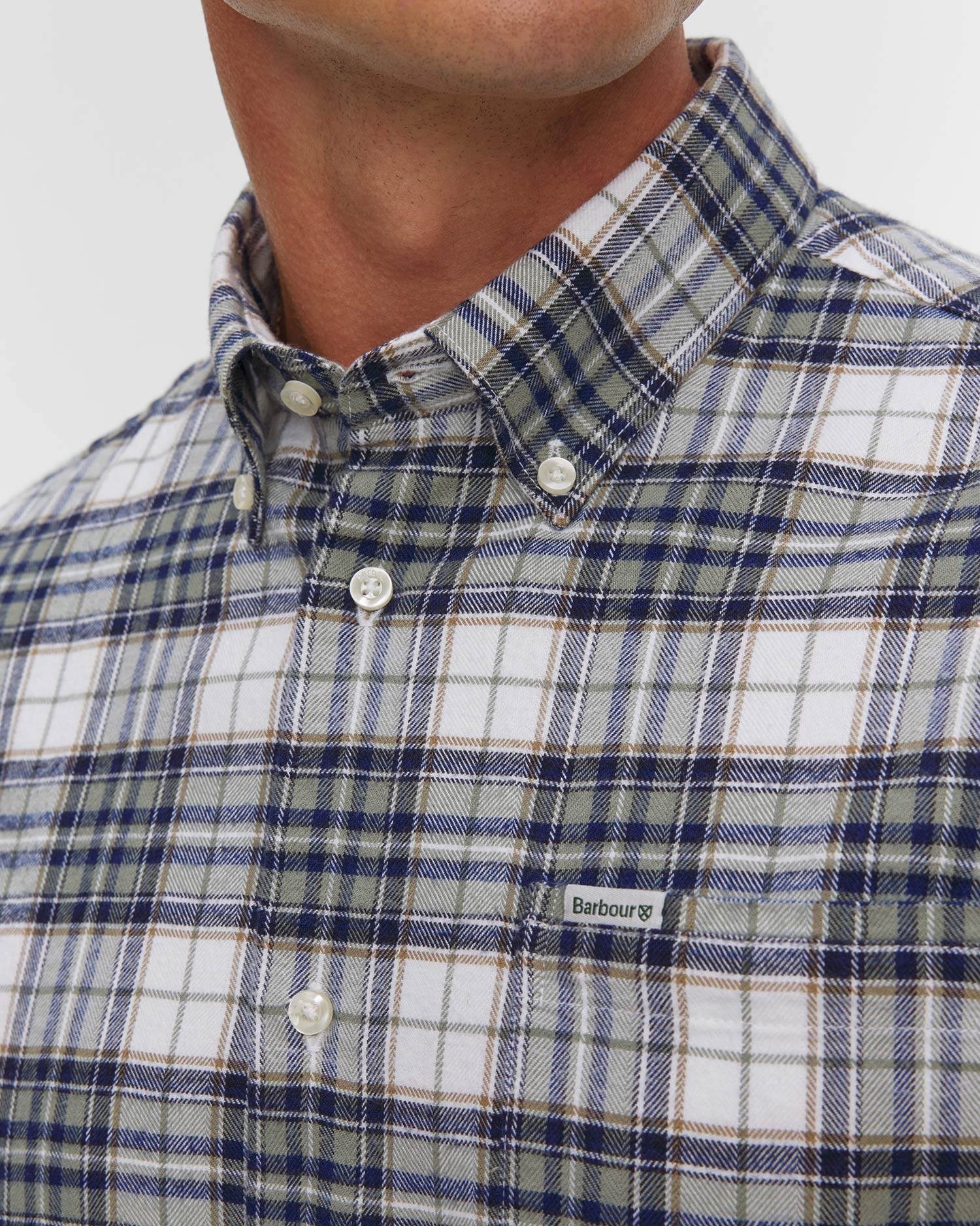 Barbour Telfield Checked Shirt Herrenhemd
