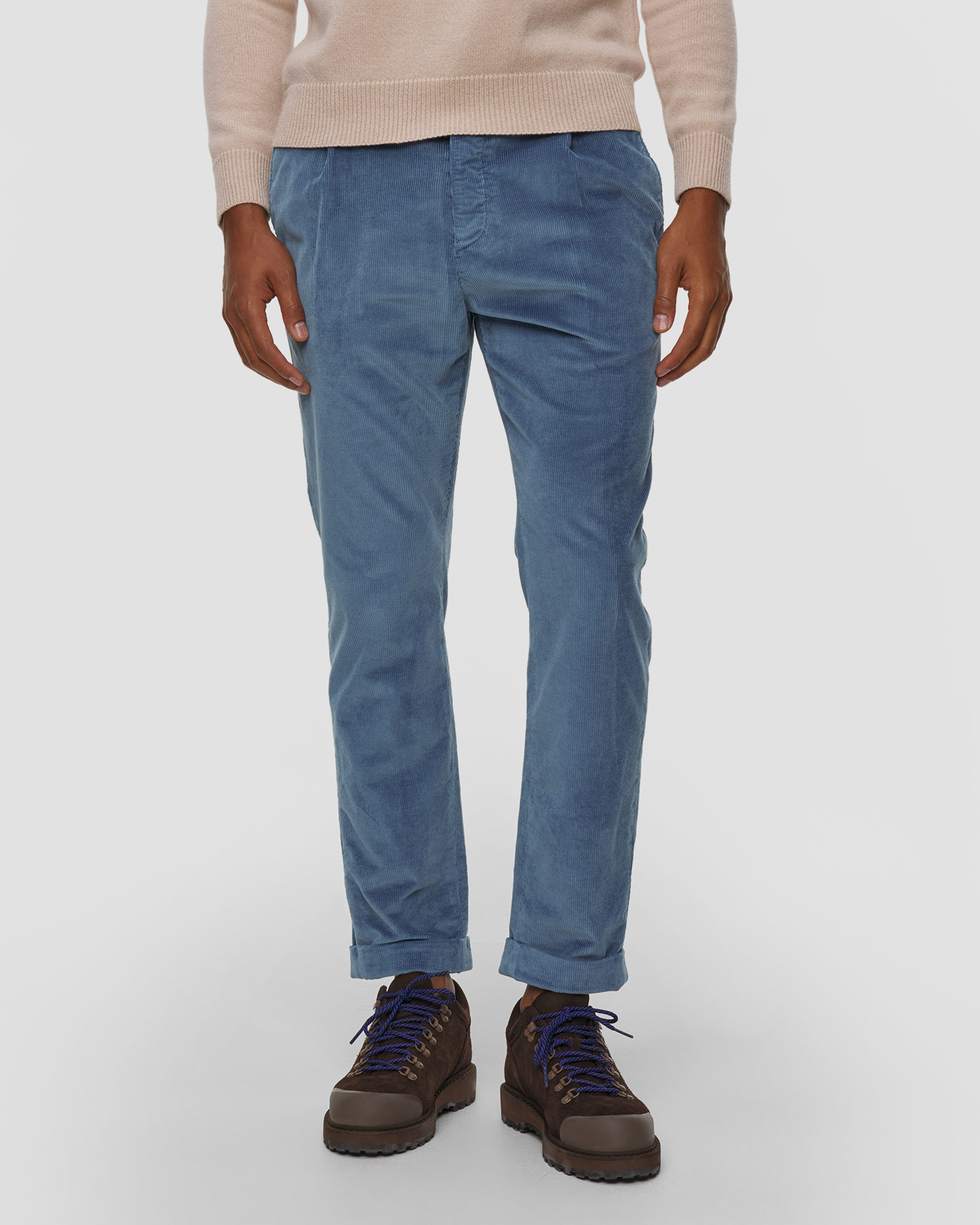 Pantalon chino en velours côtelé pour hommes Jacob Cohen Henry Slim