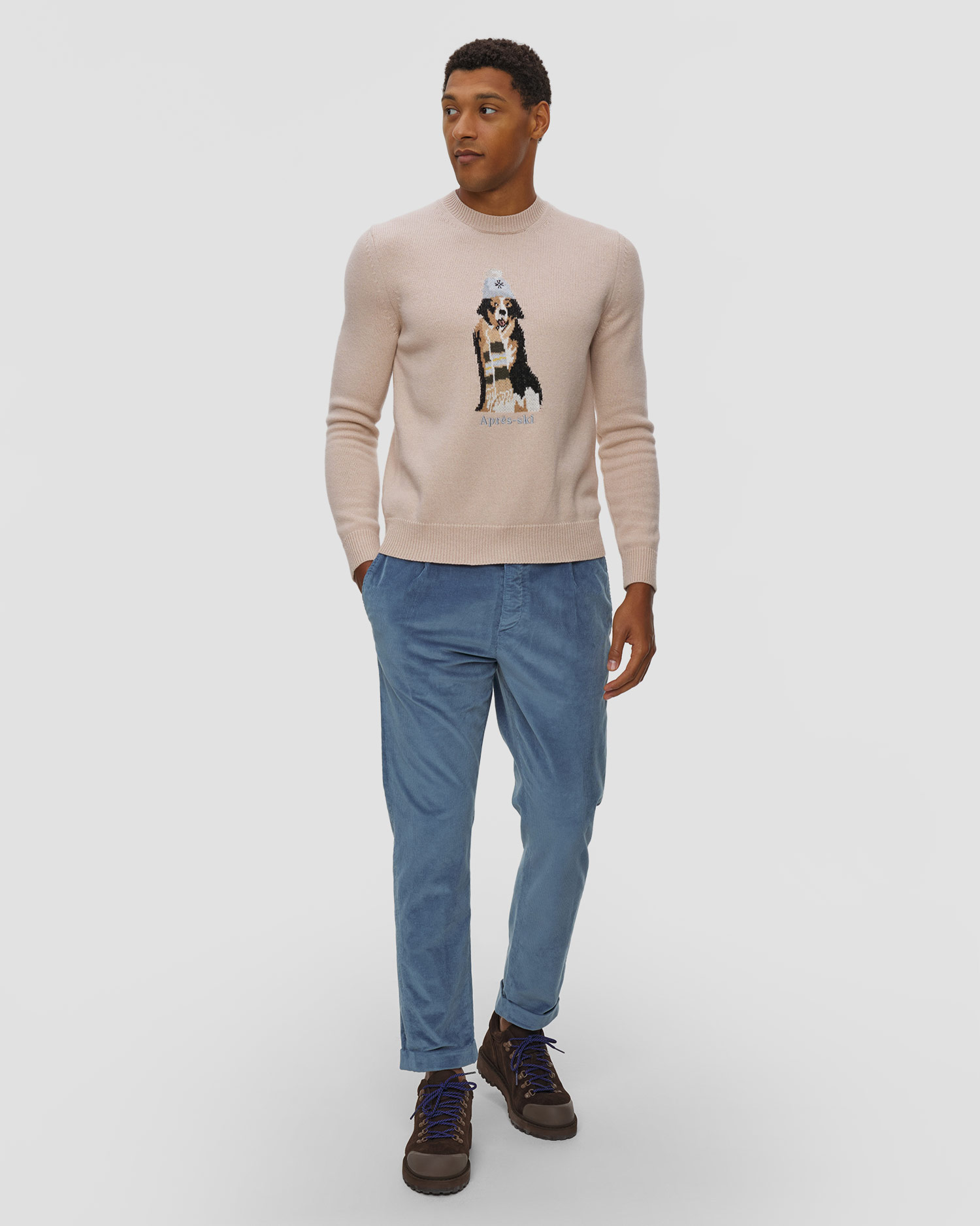 Pantalon chino en velours côtelé pour hommes Jacob Cohen Henry Slim