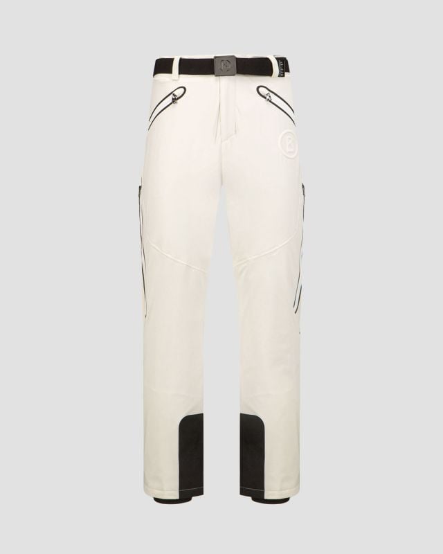 Pantaloni bianchi da sci da uomo BOGNER Tim2-T 11034815-133 | S'portofino
