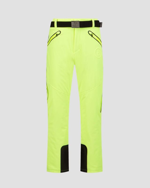 Neonové pánské lyžařské kalhoty BOGNER Tim2-T 11034815-311 | S'portofino