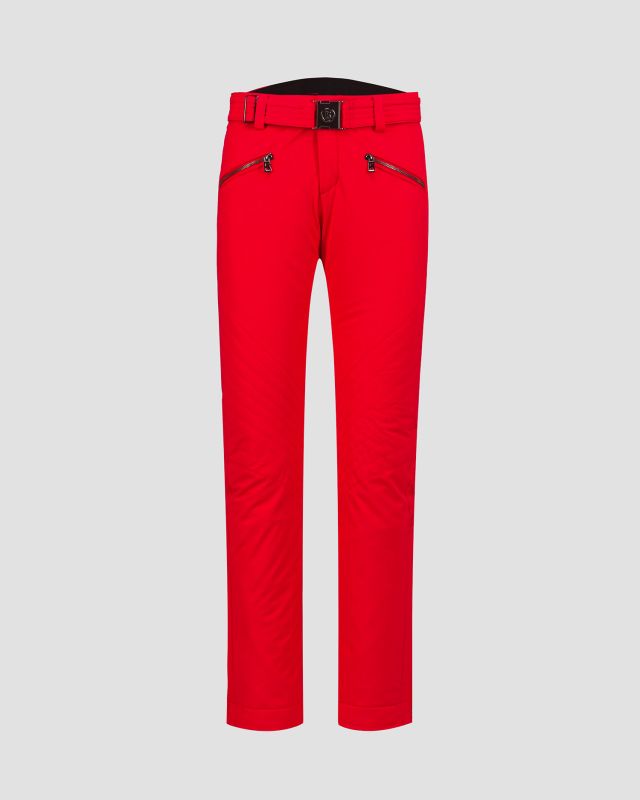Pantaloni rossi da sci da donna BOGNER Fraenzi 11574815-554 | S'portofino