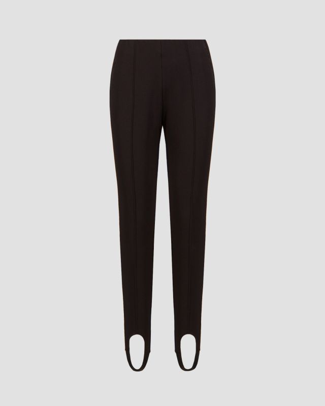 Black women's stirrup trousers BOGNER Elaine 11717985-26