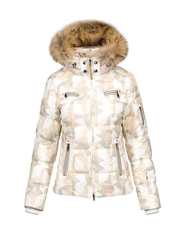 BOGNER CARRY-D ski jacket with a fur 31616994-753 | S'portofino