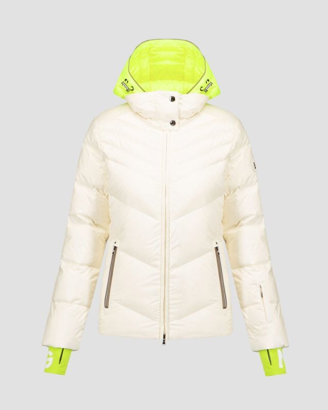 Veste de ski blanche pour femme BOGNER Calie-D 31744614-133 | S'portofino