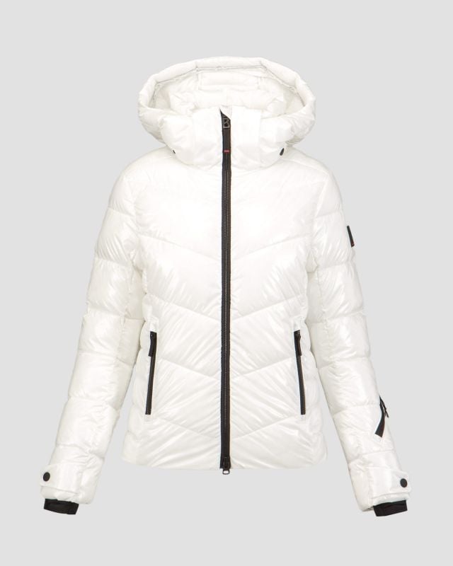 Biała kurtka narciarska damska BOGNER FIRE+ICE Saelly2 34658250-732 |  S'portofino