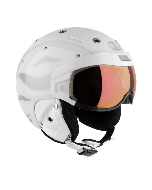 Lyžařská helma Bogner HELMET B-VISOR FLAMES | S'portofino