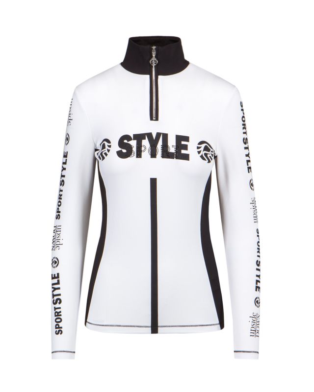 white face turtleneck