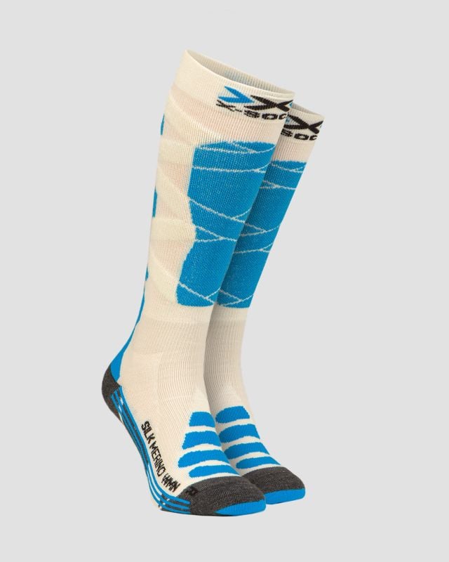 Calcetines esquí mujer X-Socks Ski Silk Merino 4.0 xssskmw19w-w029