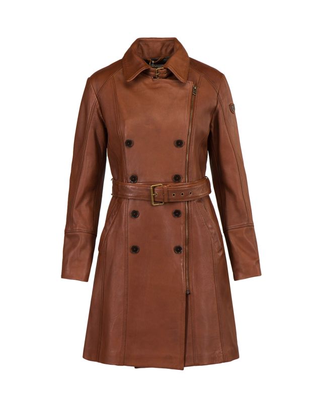 Kožený kabát AERONAUTICA MILITARE | S'portofino