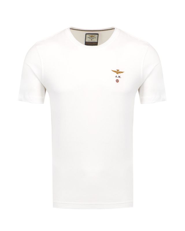 AERONAUTICA MILITARE t-shirt TS1580.J372-off-white | S'portofino