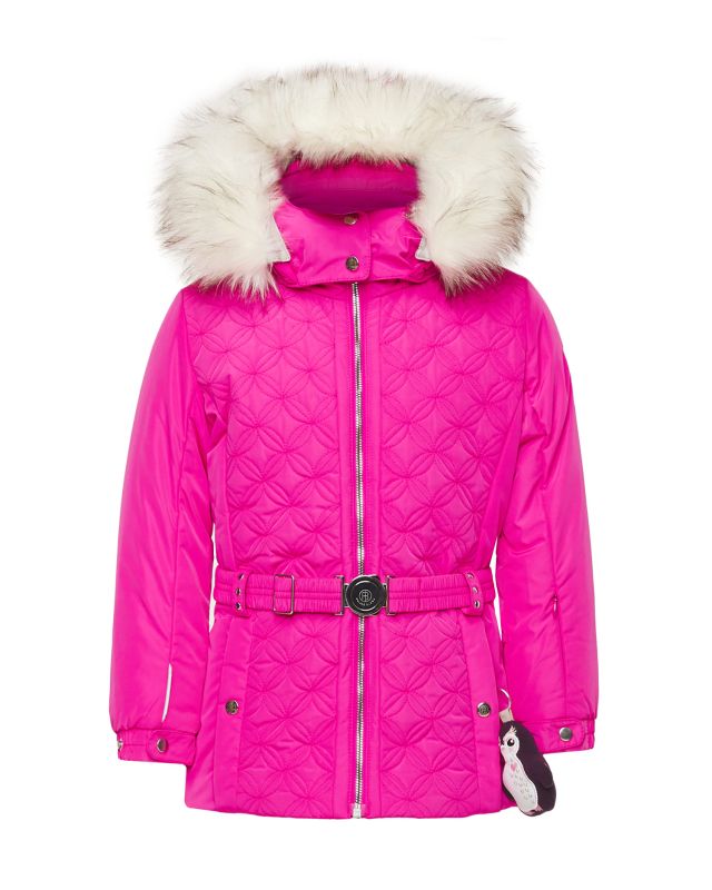 Veste de ski POIVRE BLANC JUNIOR W211003BBGL-quilted-mega-pink | S'portofino