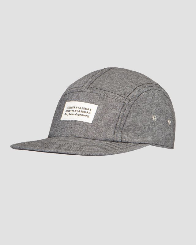 Cappello con visiera ON RUNNING 5 PANEL CAP 33100224-grey