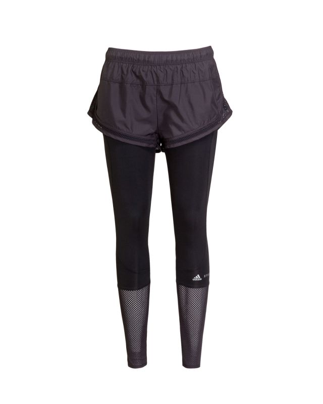 Yoga pants with shorts over clearance