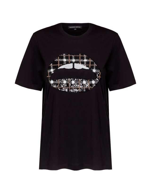 Markus lupfer lips t shirt Clearance