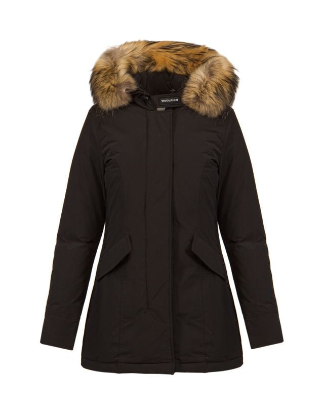 Woolrich Luxury Arctic Raccoon Parka Damenjacke cfwwou0652frut3128-black |  S'portofino