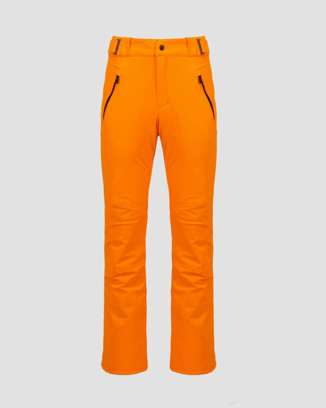 Pantaloni arancioni da sci da uomo Toni Sailer William 101231 734