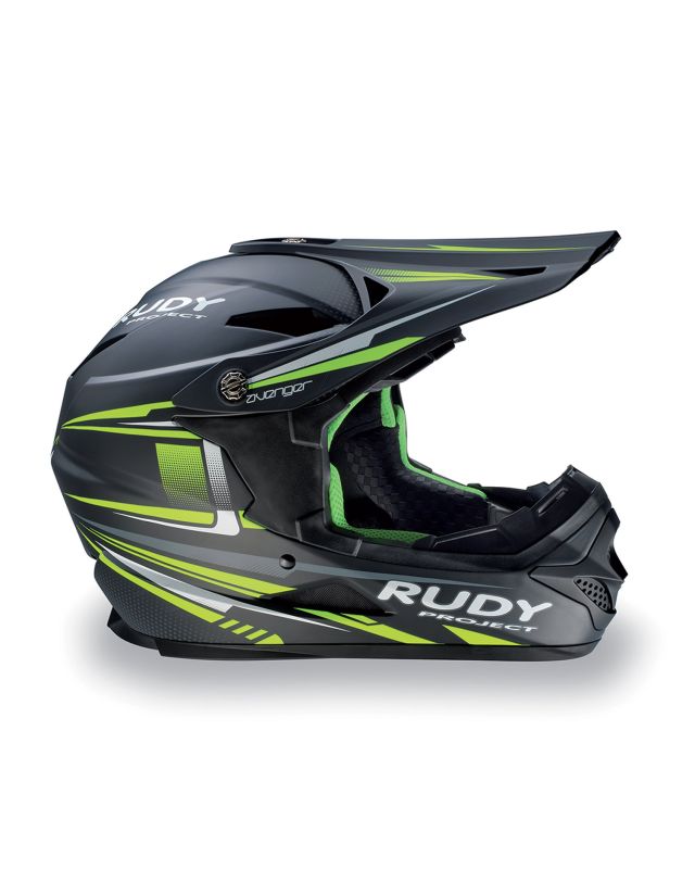 Cyklistická helma Rudy Project AVENGER + kšilt VISOR | S'portofino