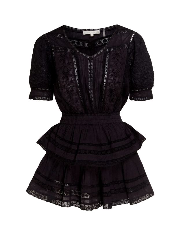 Loveshackfancy black dress